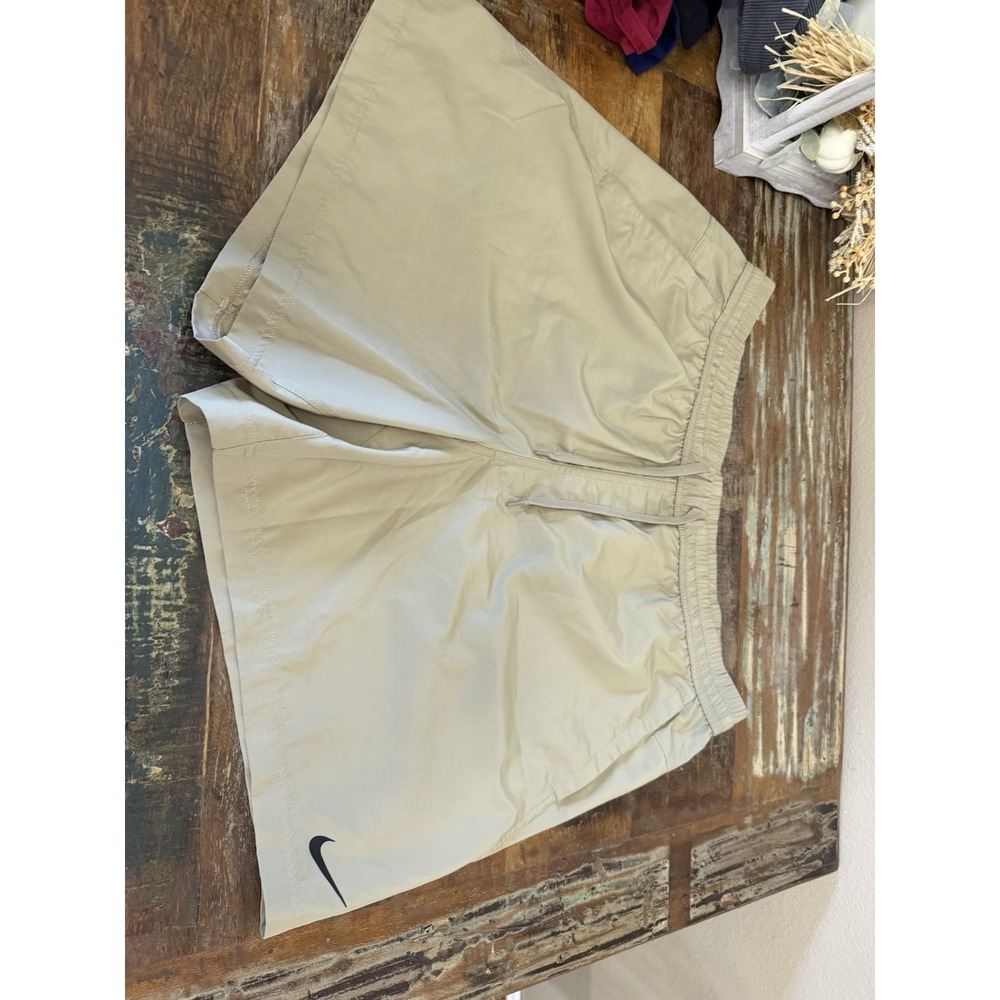 Mens 2XL Nike Tan Shorts 7 In Inseam